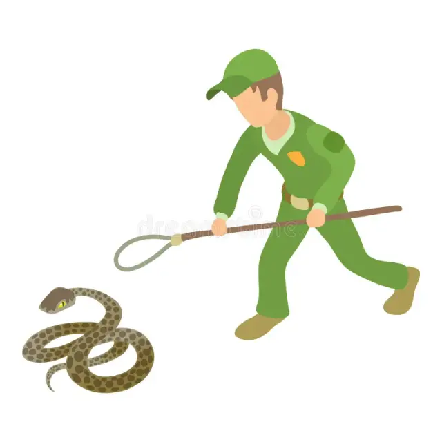 Snake-catcher or exhibiter.